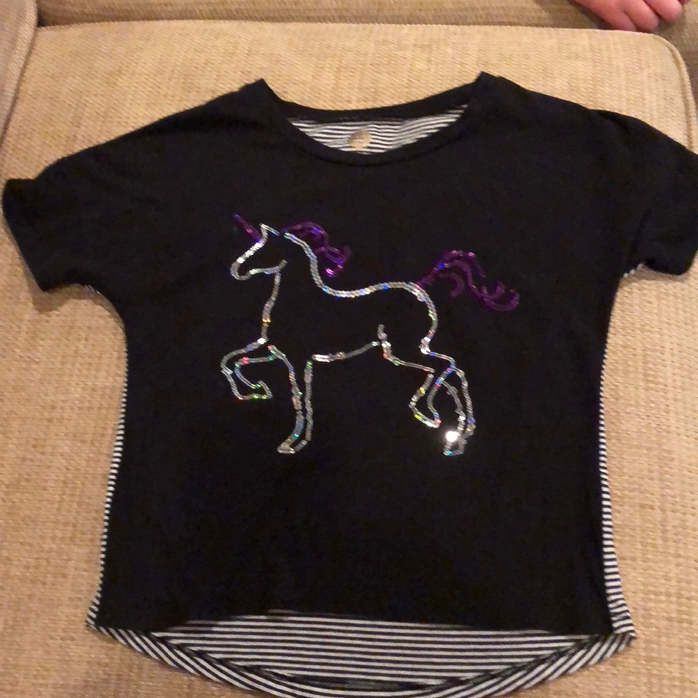 Kids unicorn tee shirt